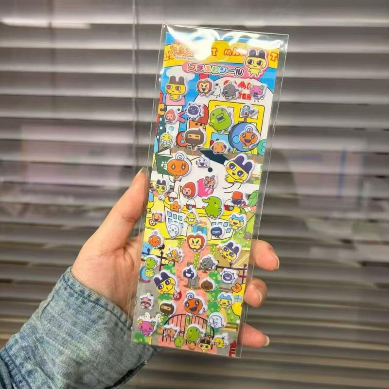 Laptop Accessories Case - 6 Stück Tamagotchi Cartoon Bubble Aufkleber