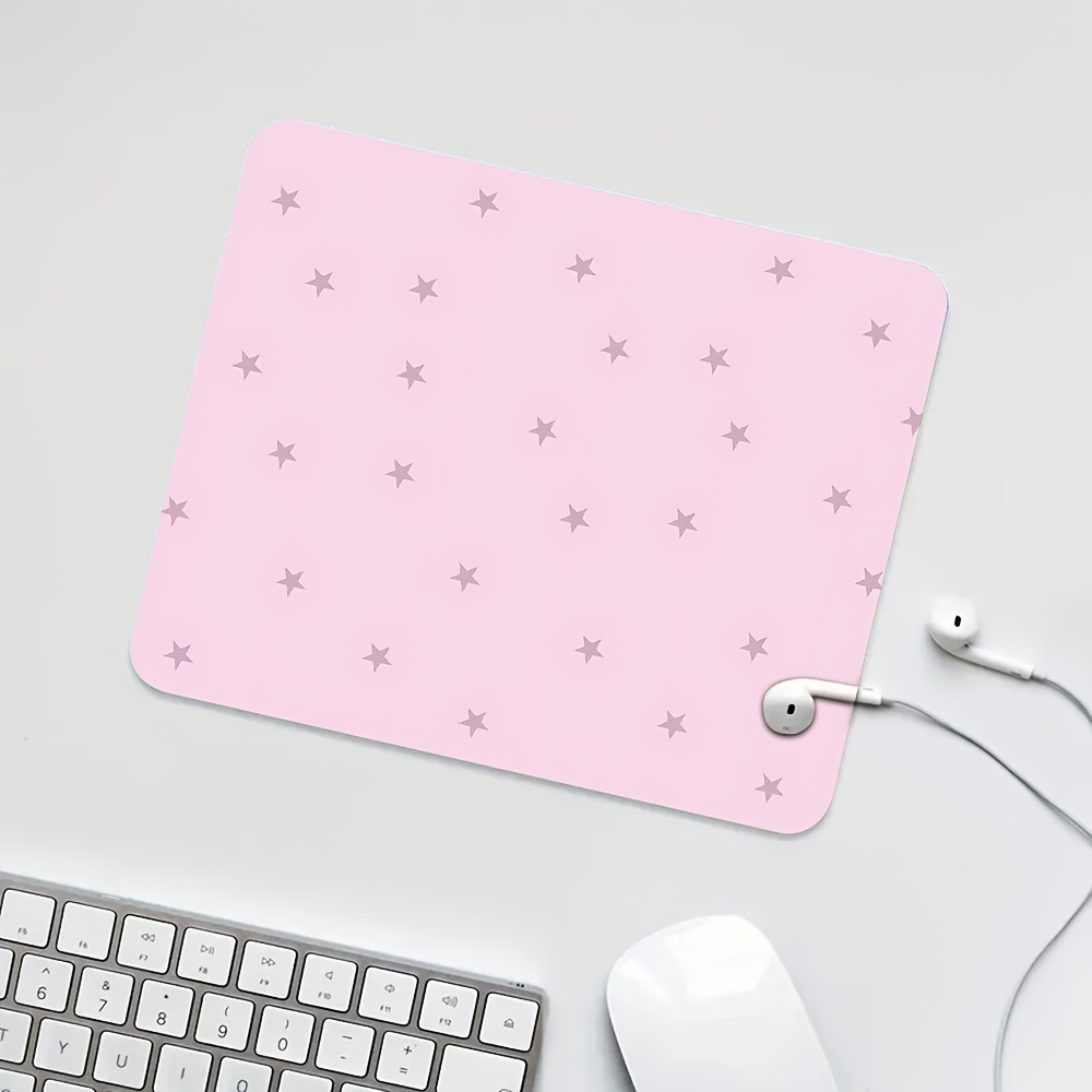 Rosa Stern-Mauspad, rutschfest – Laptop Accessories Pink Bewertung und Preis