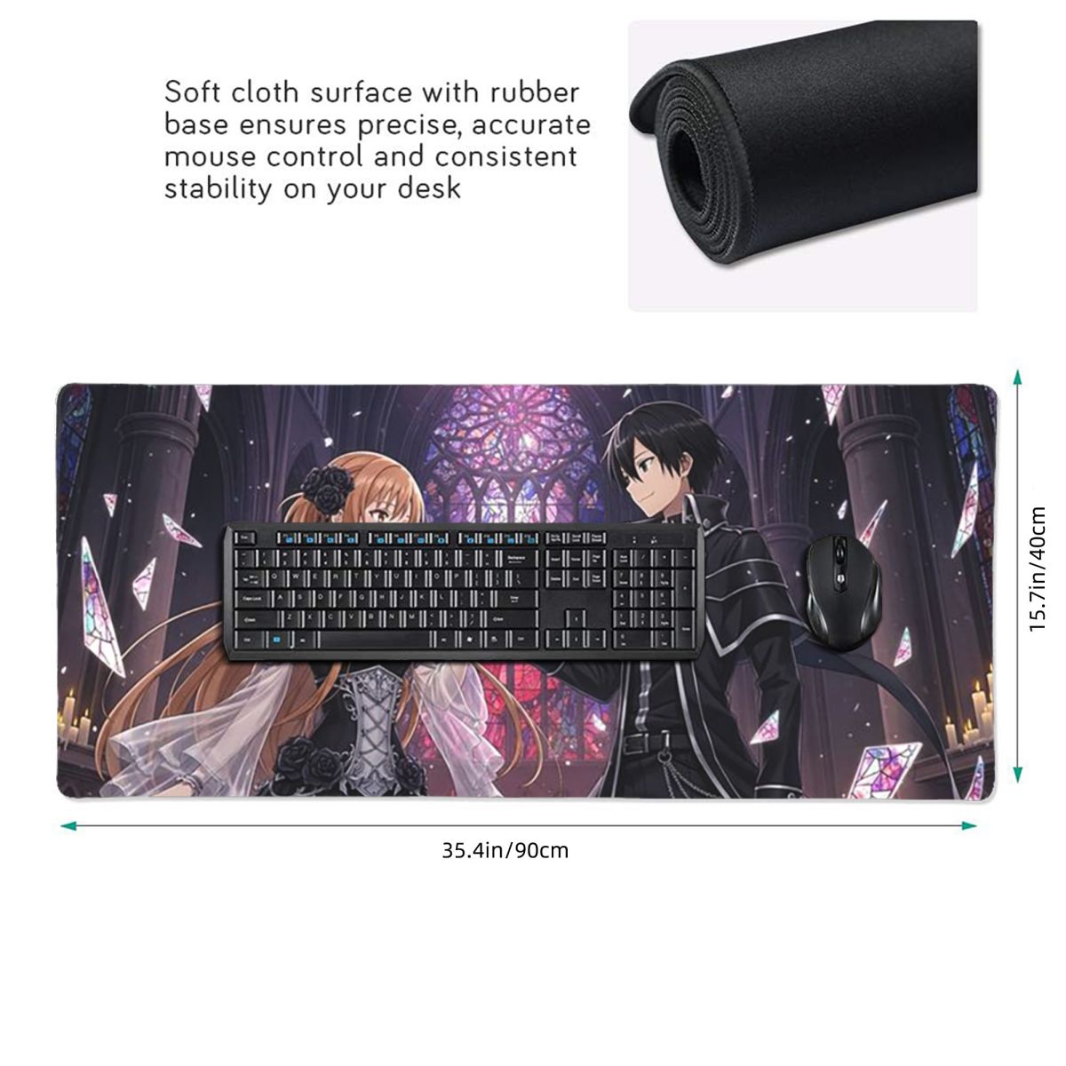 Großes Mauspad Sword Art Onlin – Laptop Accessories Online Bewertung und Preis