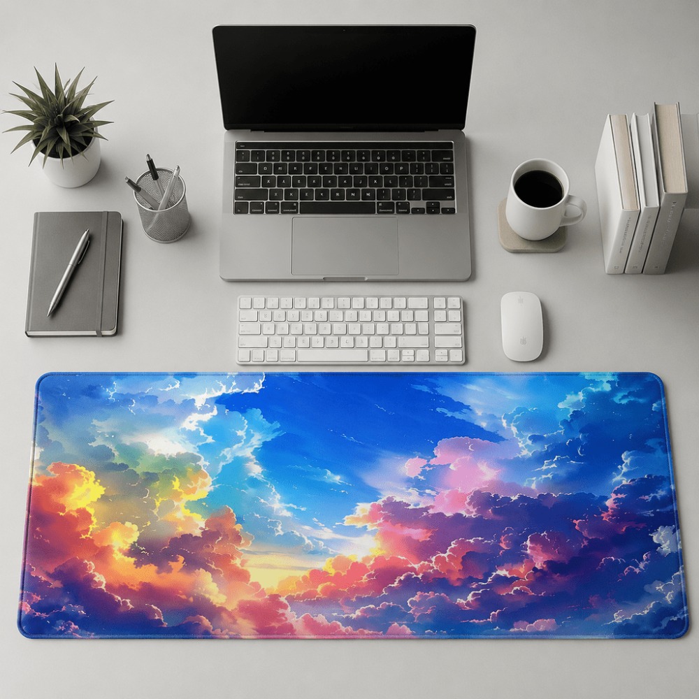 Bunter Sonnenuntergang-Wolkenh – Laptop Accessories Officeworks Bewertung und Preis