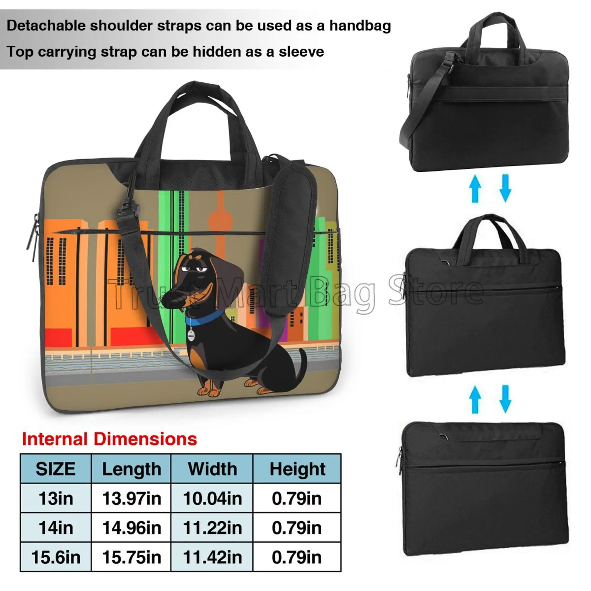 Niedliche Dackel drucken Lapto – Laptop Accessories Case Bewertung und Preis