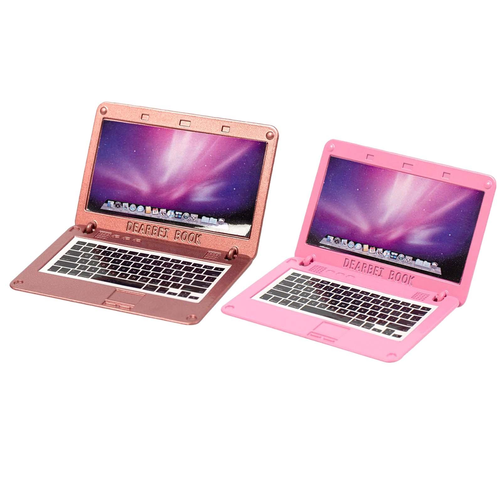 Puppenhaus-Miniatur-Laptop-Com – Laptop Accessories Pink Bewertung und Preis