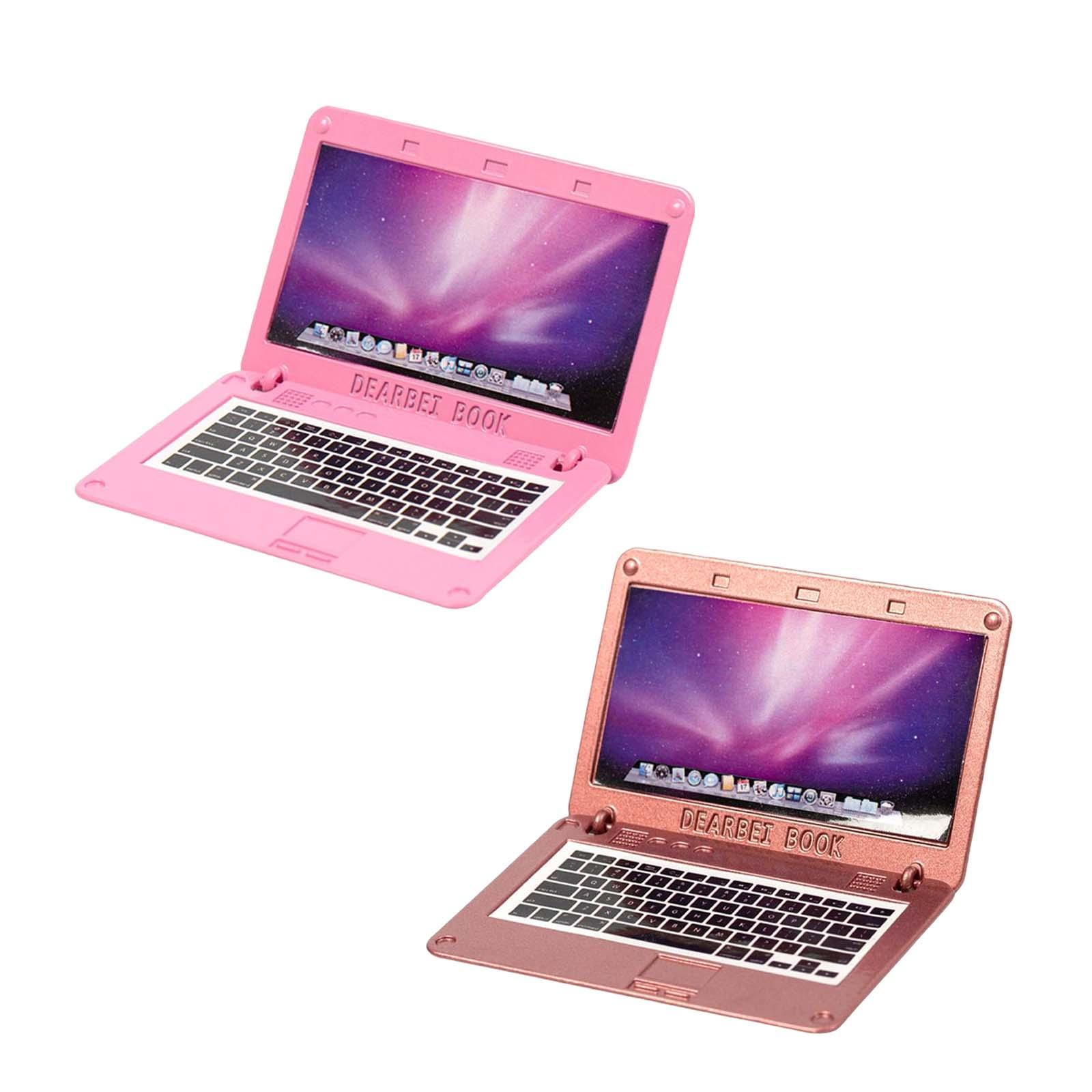 Puppenhaus-Miniatur-Laptop-Com – Laptop Accessories Pink Bewertung und Preis