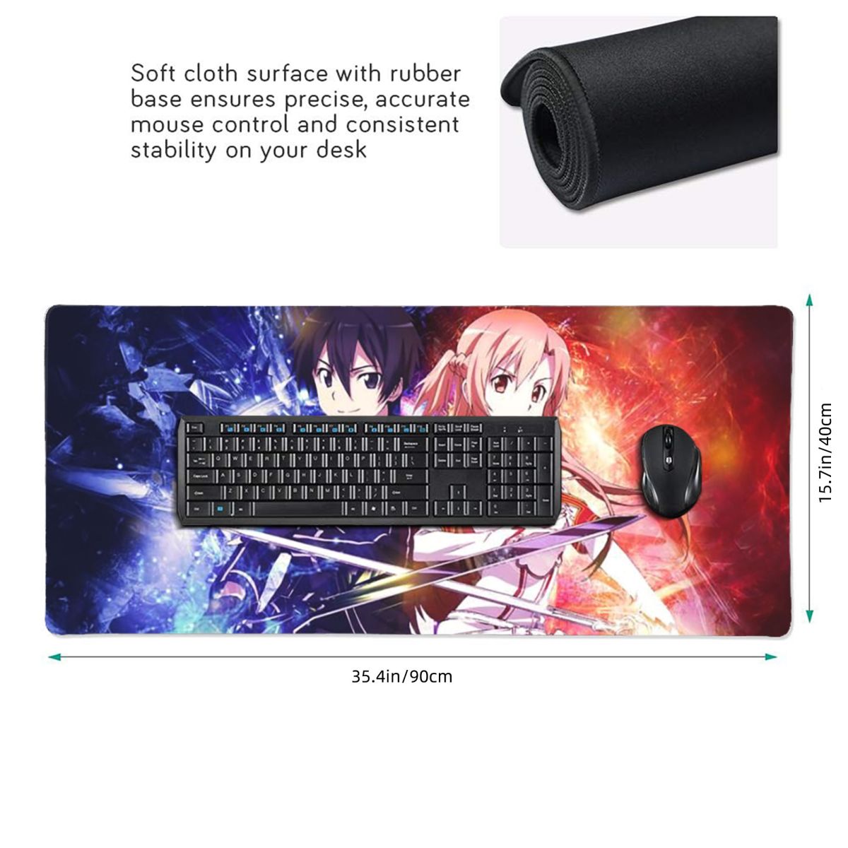 Großes Mauspad Sword Art Onlin – Laptop Accessories Online Bewertung und Preis