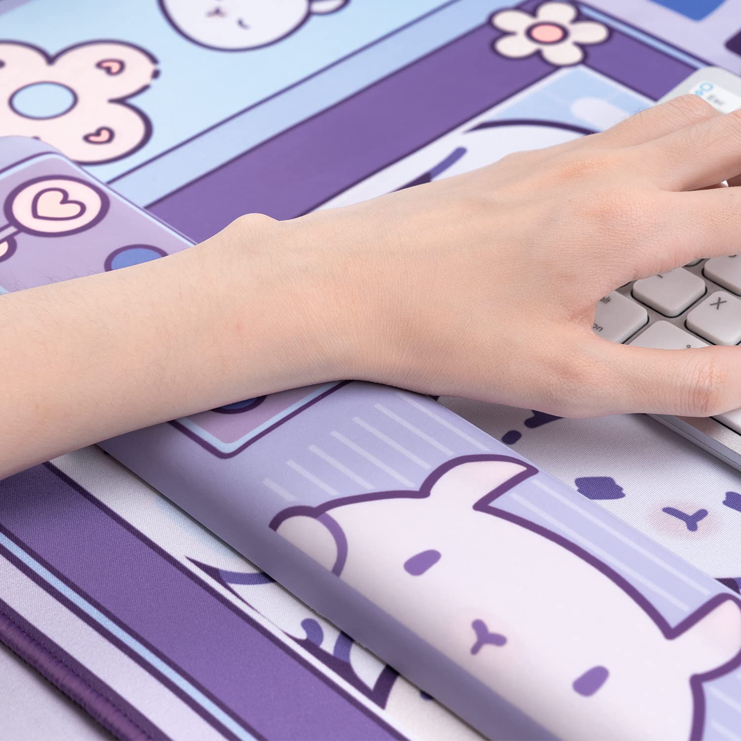 Großes Kawaii-Gaming-Mauspad,  – Laptop Accessories Pink Bewertung und Preis