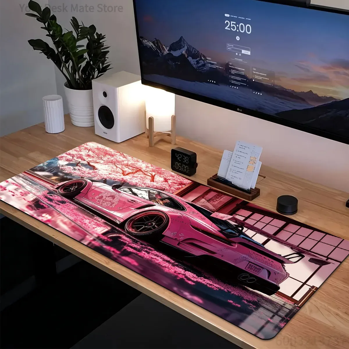 Rosa Sportwagen-Kirschblüten-G – Laptop Accessories Pink Bewertung und Preis