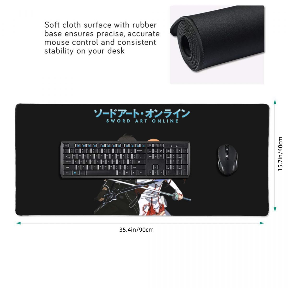 Großes Mauspad Sword Art Onlin – Laptop Accessories Online Bewertung und Preis